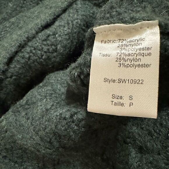 NWT Elan ‘Greer’ Cropped Turtleneck Sweater Size S - Picture 4 of 5